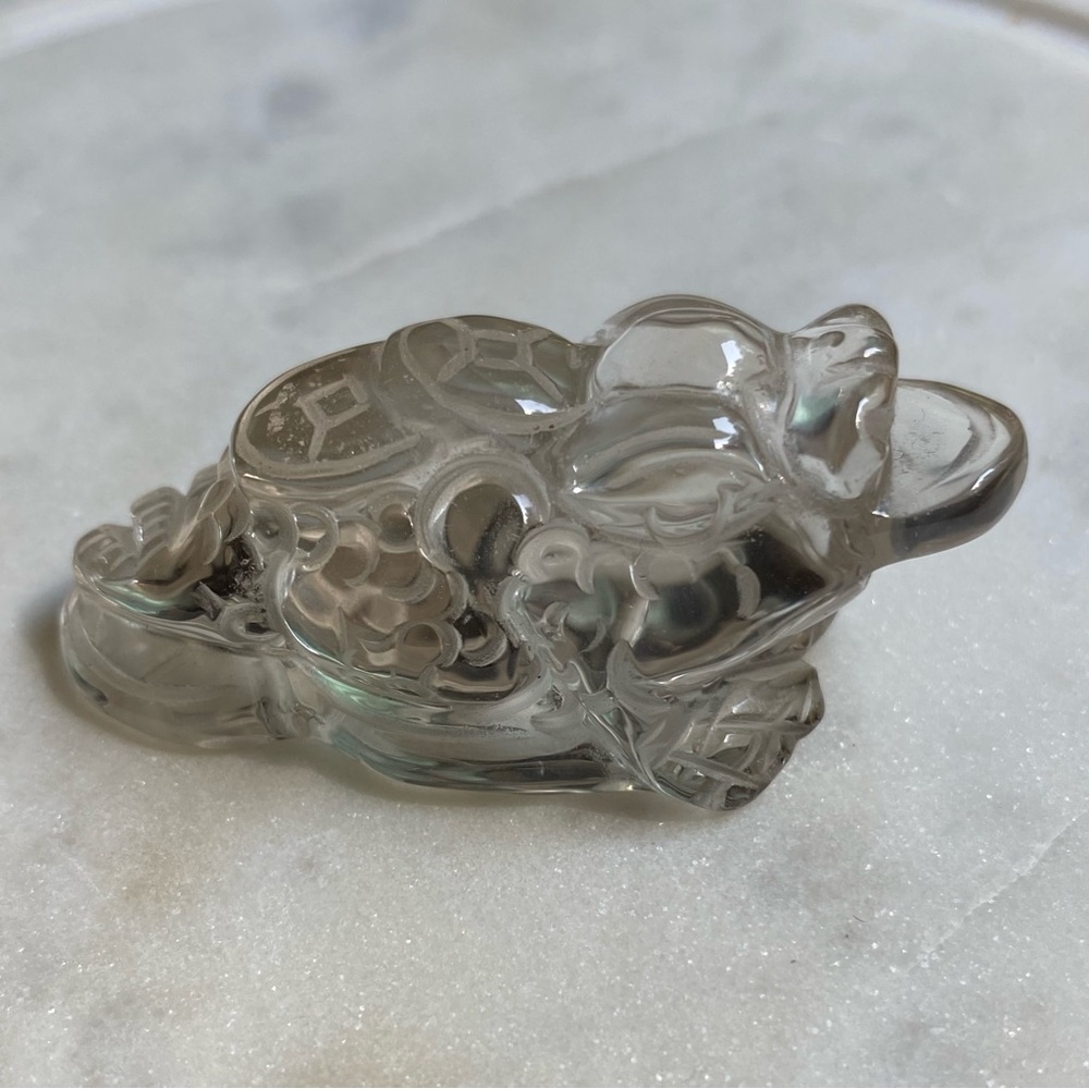 Quartz Crystal Mini Money Toad - Picture 3 of 5